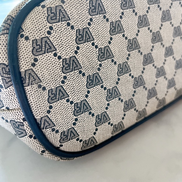 Vintage crossbody monogram navy purse - Picture 3 of 13